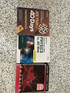JEE Main Physics & Math Books