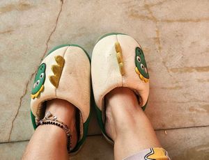 Cute Cartoon Dinosaur Slippers