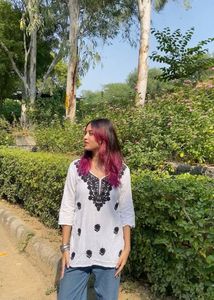 Trendy Summer Short Kurti 🌸🤍