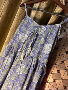 Boho Floral Tiered Maxi Dress