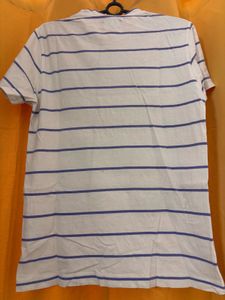 Men's Striped Graphic T-Shirt