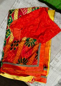 Elegant Ethnic Saree With Blouse