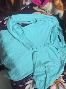 Mint Green Cardigan