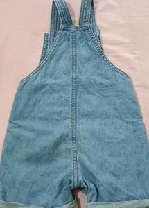 Cute Denim Overalls with Hammerhead Shark