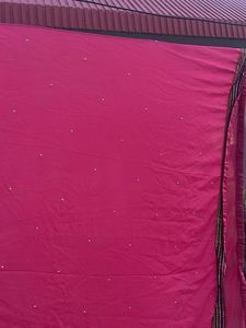 Embellished Magenta Dupatta