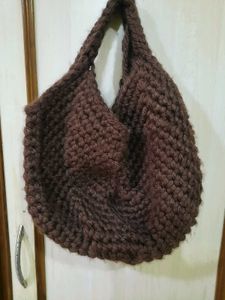 Chic Crochet Hobo Bag