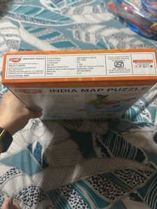 Dolly Plastic India Map Puzzle