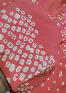 Coral Bandhani Print Tunic
