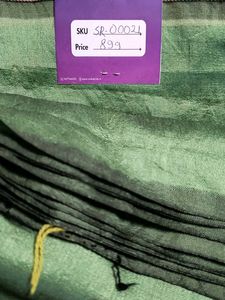 Embroidered Katha Stitch Saree