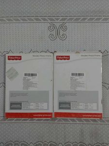 Fisher-Price Wooden Photo Frames ( Pack of 2)