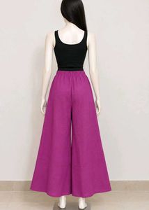 Vibrant Magenta Palazzo Pants