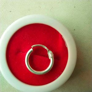 925 pure Silver Hoop nose ring 1 piece