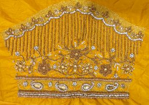 Yellow Embroidered Blouse