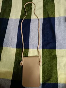 Cute Cartoon Sling Bag with Pom Po