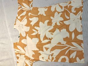 Floral Print Kurta Pant Set