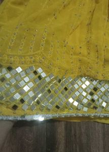 yellow shrara  suit