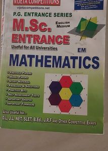 ✨️M.SC. ENTRANCE MATHEMATICS BOOK
