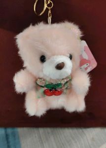 Cute Teddy Bear Charm with Cherry Bow🧸
