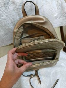 Quilted Mini Backpack