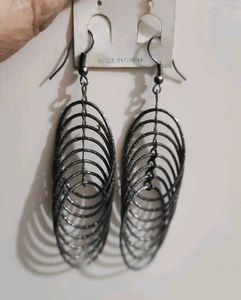 3 Stylish Silver Earrings Try-On | Trendy Oxidised