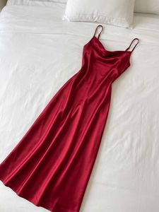 Satin Slip Dress