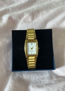 Classic Gold Tone Quartz Watch