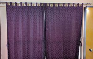 Purple Curtains Set Of 2