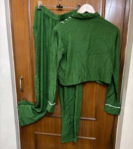 Emerald Green Mango Co-ord Set