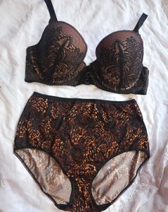 Lace Trimmed Balconette Bra