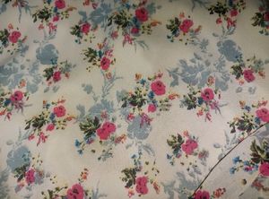 Floral Print Ruffle Neck Top BY RARE