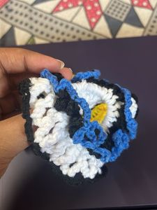 Handmade Crochet Scrunchies Set of 3