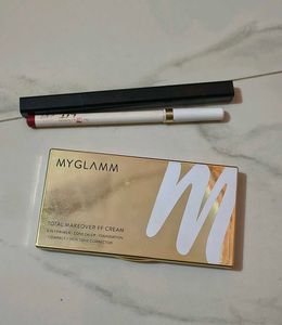 MyGlamm Total Makeover FF Cream & Lip Crayon