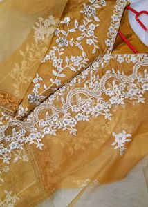 Original Mustard Pakistani Kurta Set 💛