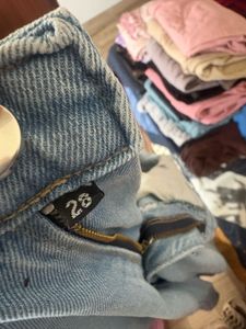 zara straight fit jeans