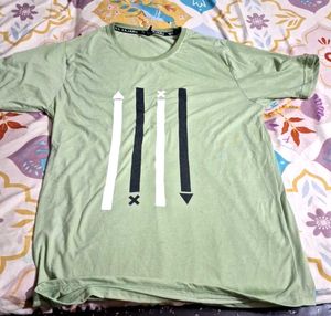 Men's set of 2 Graphic T-Shirts Pink &amp; Green