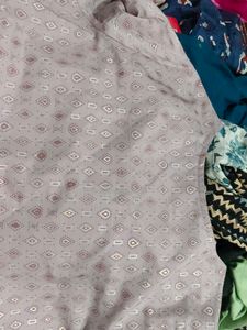 Avaasa Kurta Set - Light Purple