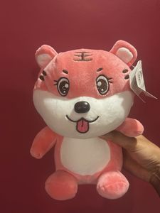 Cute Pink Tiger Plush Toy