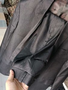 Men's Charcoal Suit Set