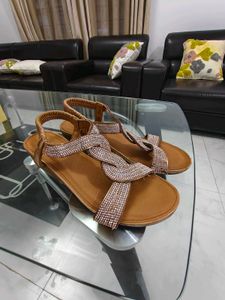 Sparkling Embellished Sandals