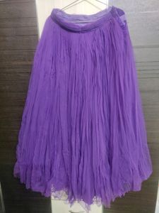 Purple Tulle/Net Skirt 💜