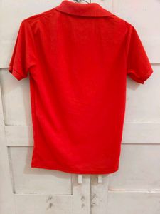 Red H&amp;M Polo Shirt