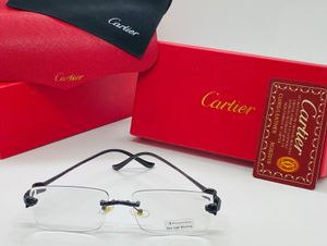 Cartier Rimless Blue Light Blocking Glasses