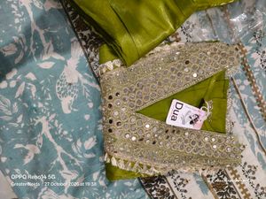 Olive Green Kurta Set