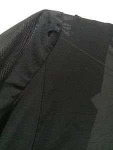 Chic Black Short Sleeve Blazer