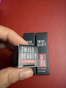 Swiss beauty lipstick combo of three