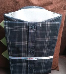 JAM Men's Designer Plaid Cotton Shirt