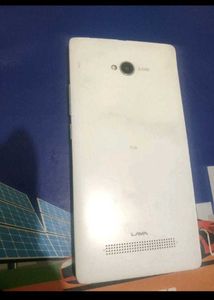 White Lava Mobile Phone