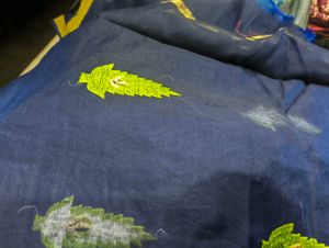 Embroidered Blue duppata