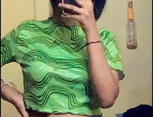 Green Stripes Top 💚