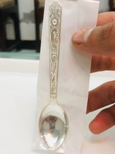 Pure Silver Spoon (wt:-10.500g)